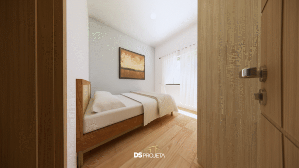 (P048) - Projeto casa de campo ou urbana com 3 quartos - 203,80 m² - Imagem 22