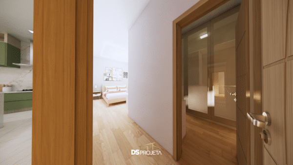 (P048) - Projeto casa de campo ou urbana com 3 quartos - 203,80 m² - Imagem 23